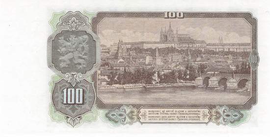 100 Korun p.86a CD 1953